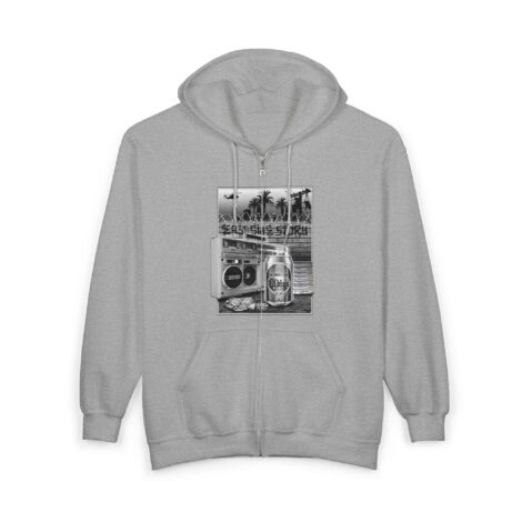 Retro Vibe - Jukin' Oldies Full Zip Hoodie